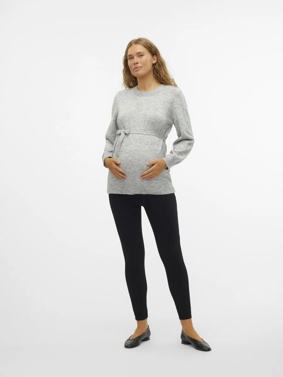Mamalicious - Mllucy - Pantaloni Slim Neri A. Noos, Pantaloni Donna
