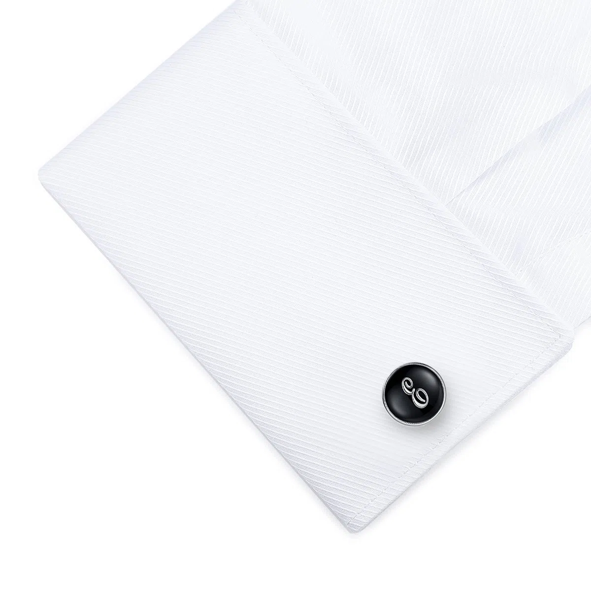 Honey Bear gemelli uomo con iniziali alfabeto lettera per uomo - camicia acciaio per matrimonio Commercio Regalo,Nero (E)