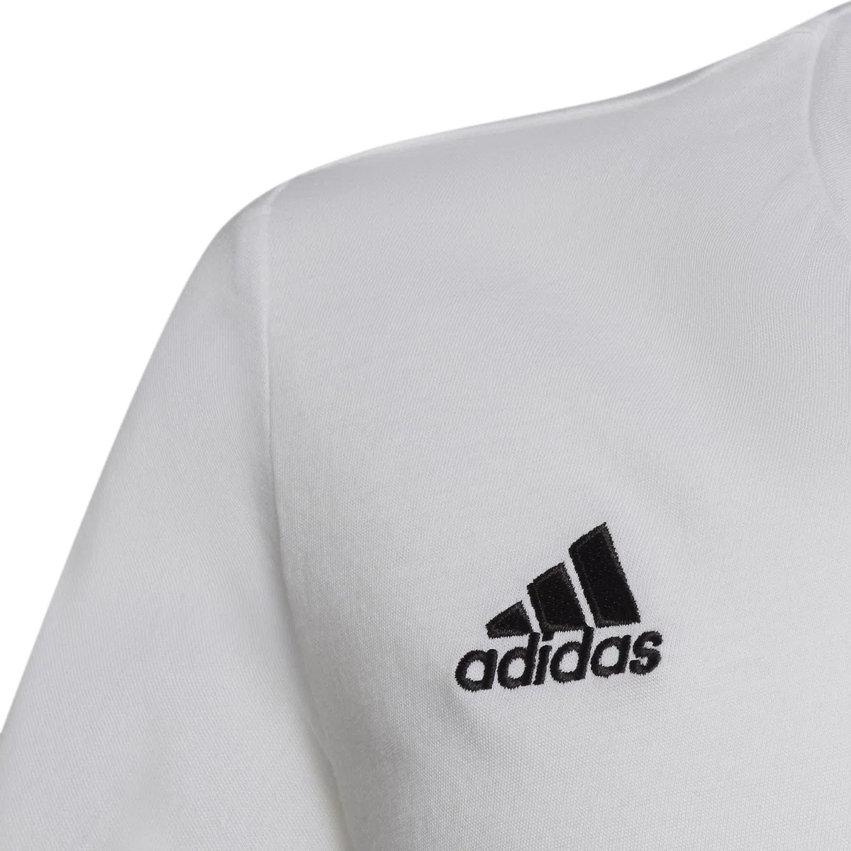 adidas Entrada 22 T-Shirt, T-Shirt Unisex - Bambini e ragazzi, White, 152