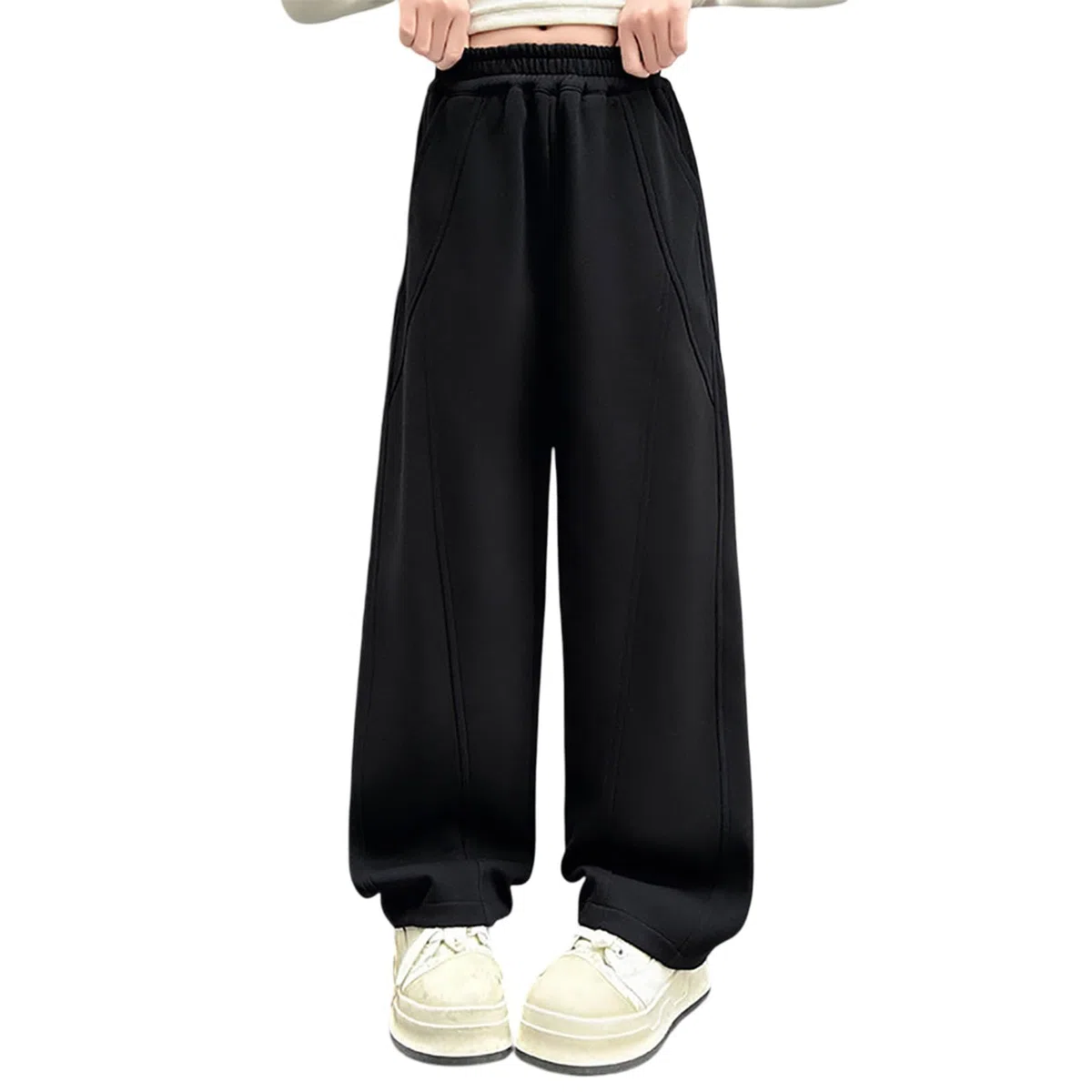 Pantaloni Felpati Bambina Pantaloni Tuta Bambina Dritti 7 Anni Leggings Caldi Per Inverno Larghi Scuola Abbigliamento Termico Leggins 3 2 10 Termici Jogger Ragazza Comodi Collant Invernali Da Neve