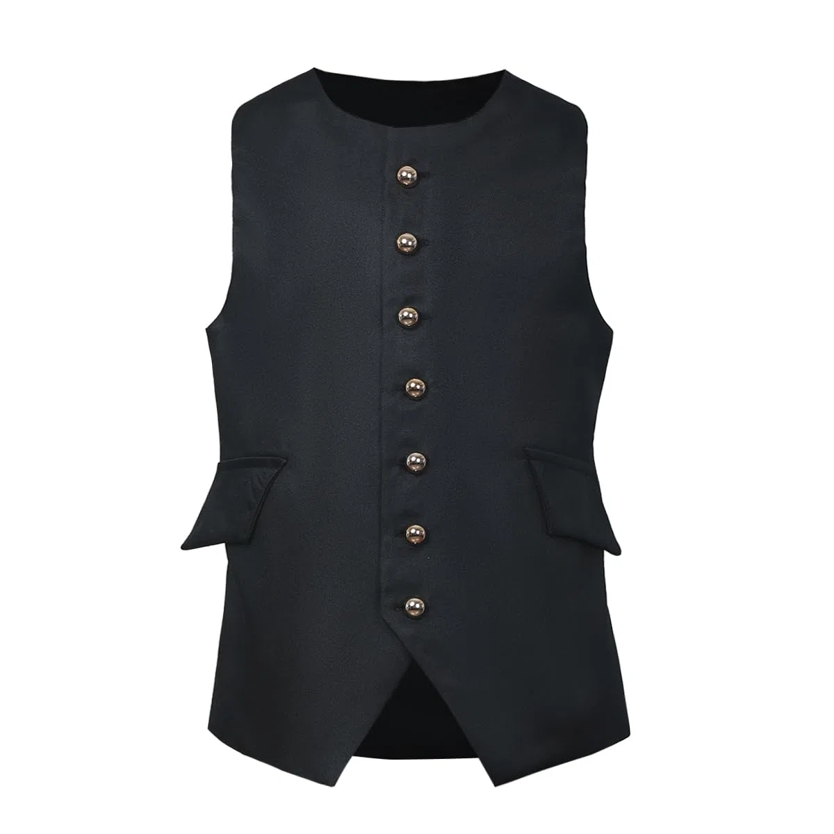 BPURB Ragazzi vittoriani Gilet da abito per bambini Gilet storico coloniale Costume da guerra rivoluzionaria per la festa di nozze