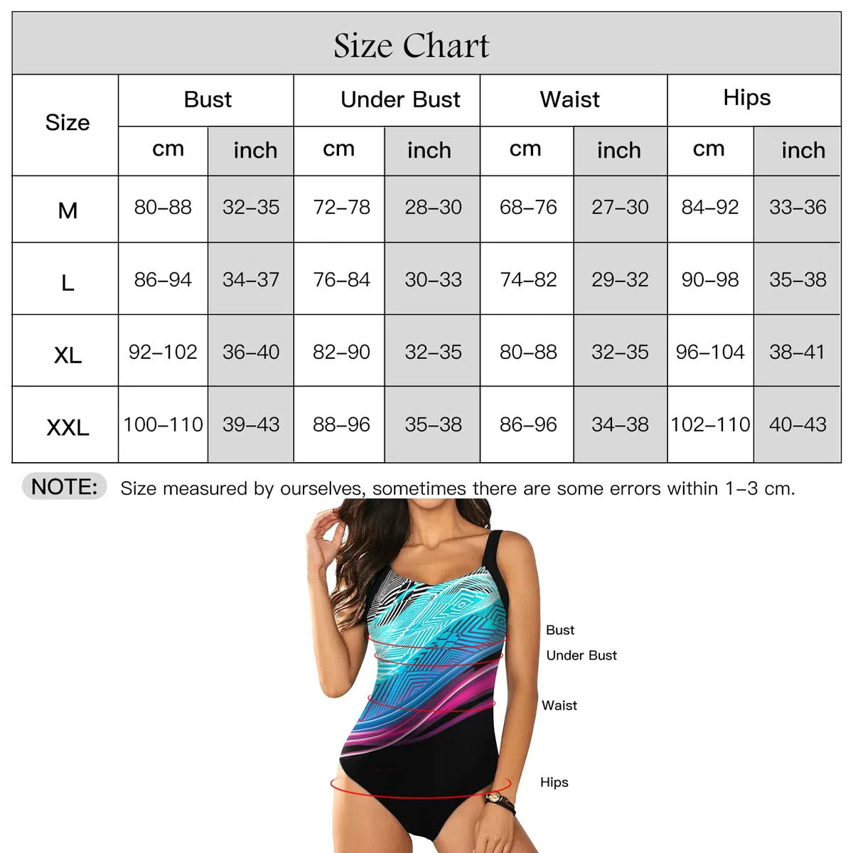 Costume Intero Donna V Scollo Backless Controllo della Pancia Vintage Costume da Bagno Un Pezzo Curvy Monokini Beachwear Mare Piscina e Spiaggia Sexy Costume Intero