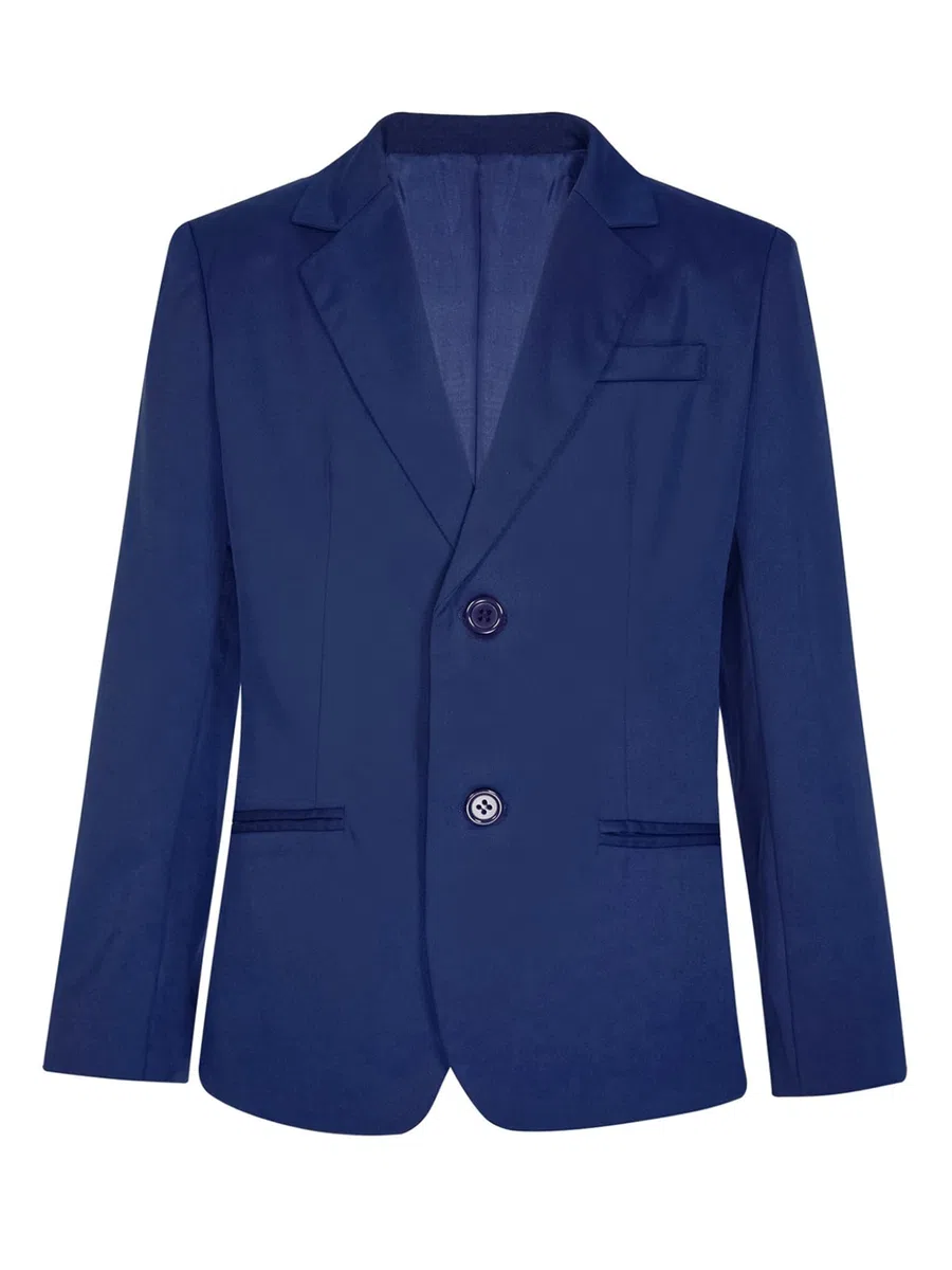 Blazer da Gentiluomo Bambini Ragazzi Giacca Elegante a Manica Lunga Completo Suit Cappotto Formale con Risvolto Capispalla da Banchetti Festa di Compleanno
