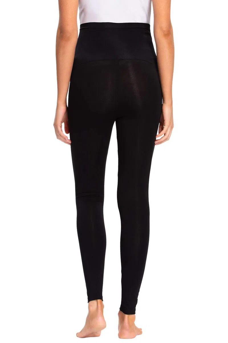 Leggings Premaman, Estivi Lunghi Pantacollant Gravidanza Basic Pantaloni Morbido Cotone Elasticizzato Collant Pesanti Casual Leggings Pantaloni Premaman Donna Sottile