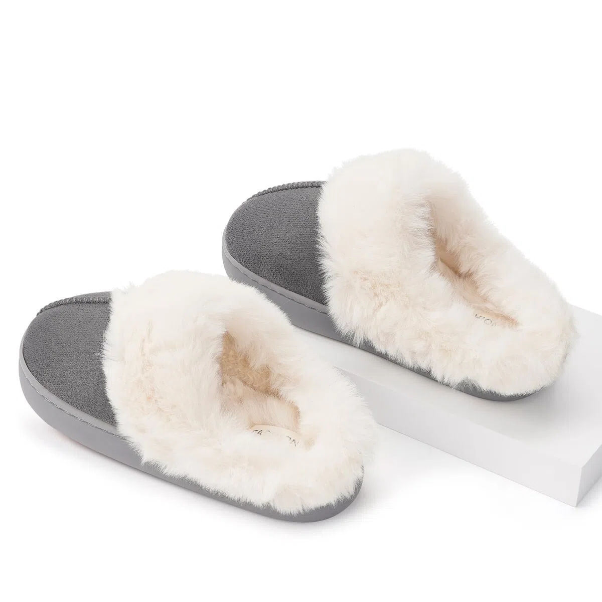 ZUSERIS Pantofole Bambina Invernali Ciabatte Bambino Calde Scarpe Da Casa Interne Ragazze Fluffy Peluche Pantofole Comode Antiscivolo