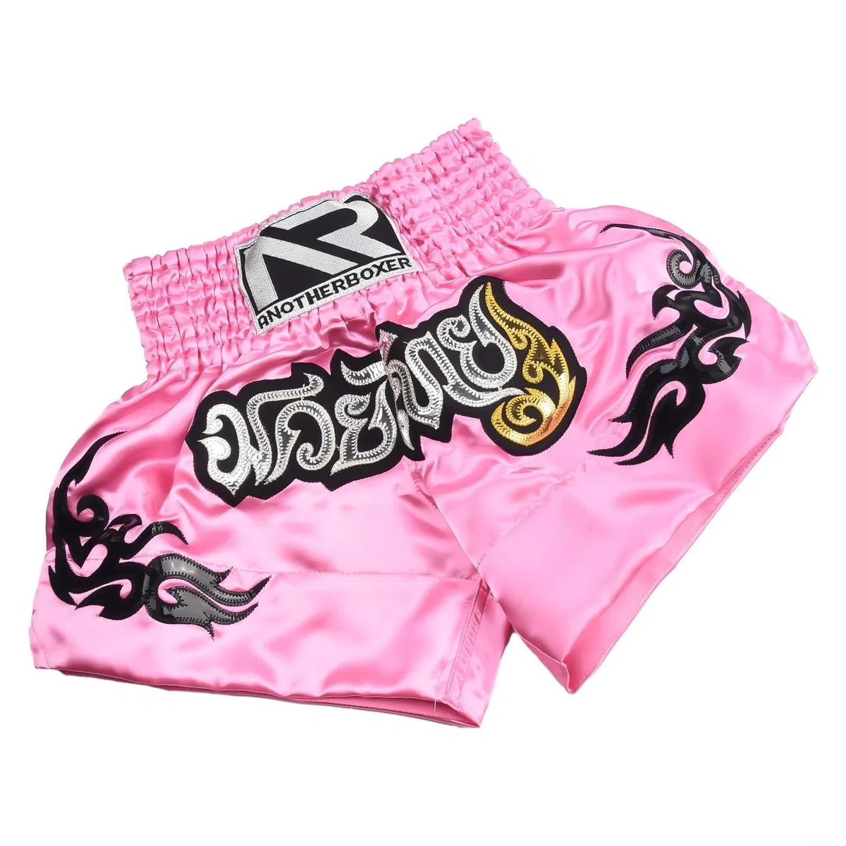 Pantaloncini da boxe con elastico in vita, unisex, per MMA e Muay Thai