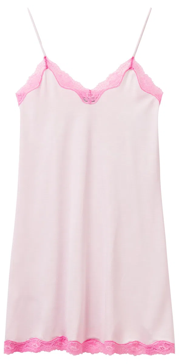 United Colors of Benetton Sottoveste 3z123v00i Camicia da Notte Donna