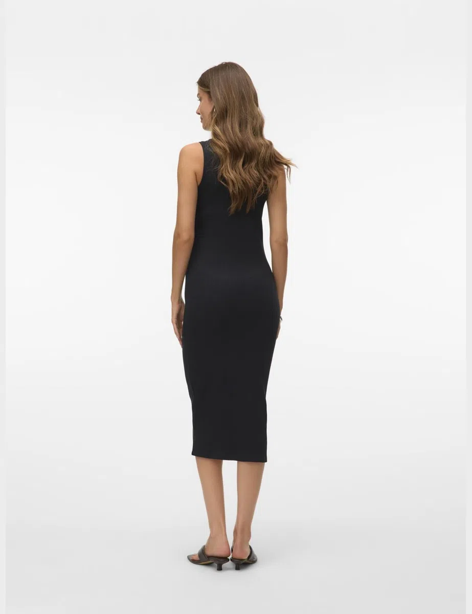 Vero Moda Vmlavender SL Calf Dress VMA Noos Vestito Donna