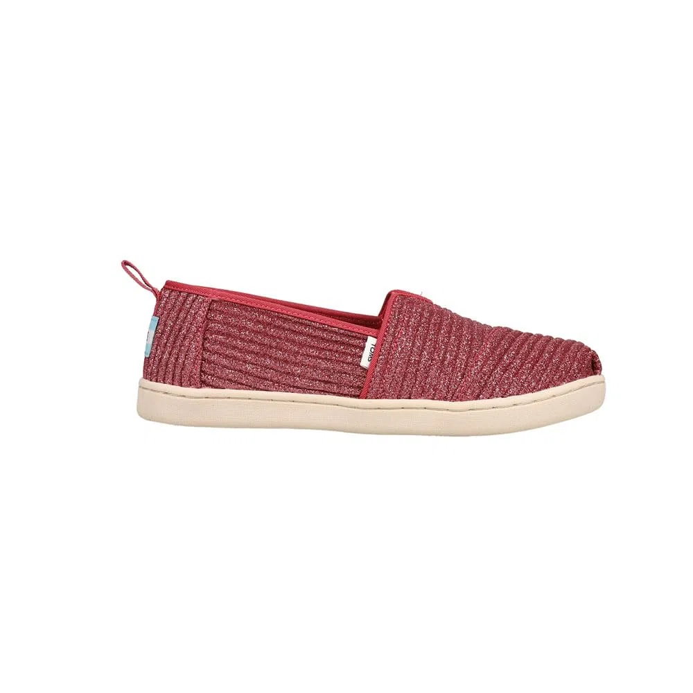 TOMS Glitter Alpargata, Mocassino Basso Bambine e Ragazze