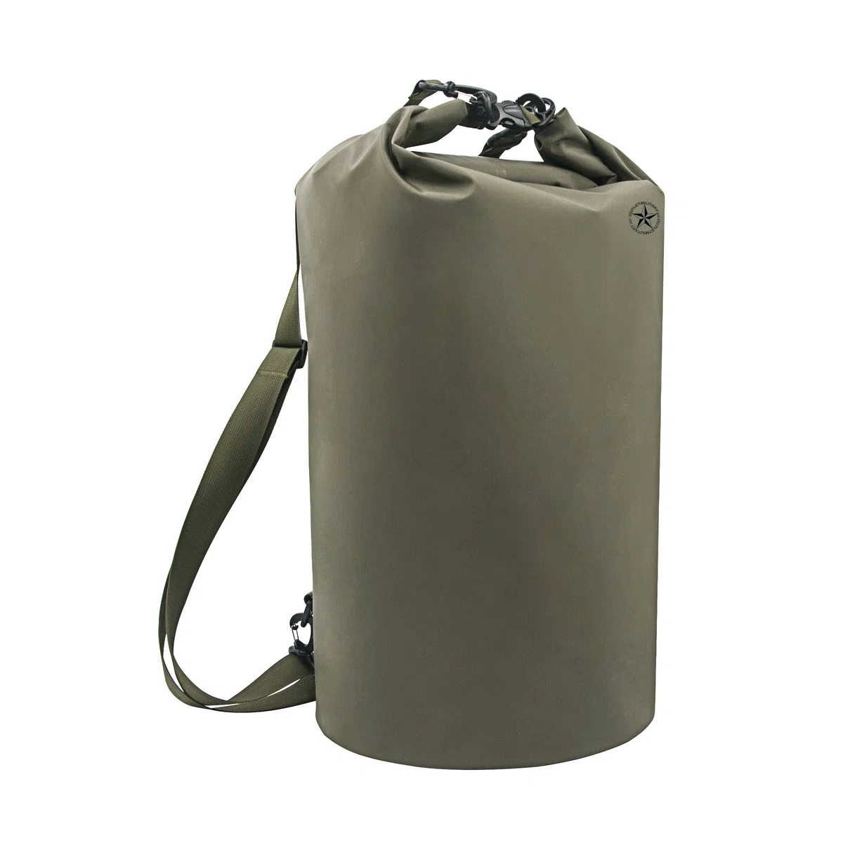 ALGI Sacco Stagno 50 Lt con Spallacci Rip Stop Tenuta Stagna Verde