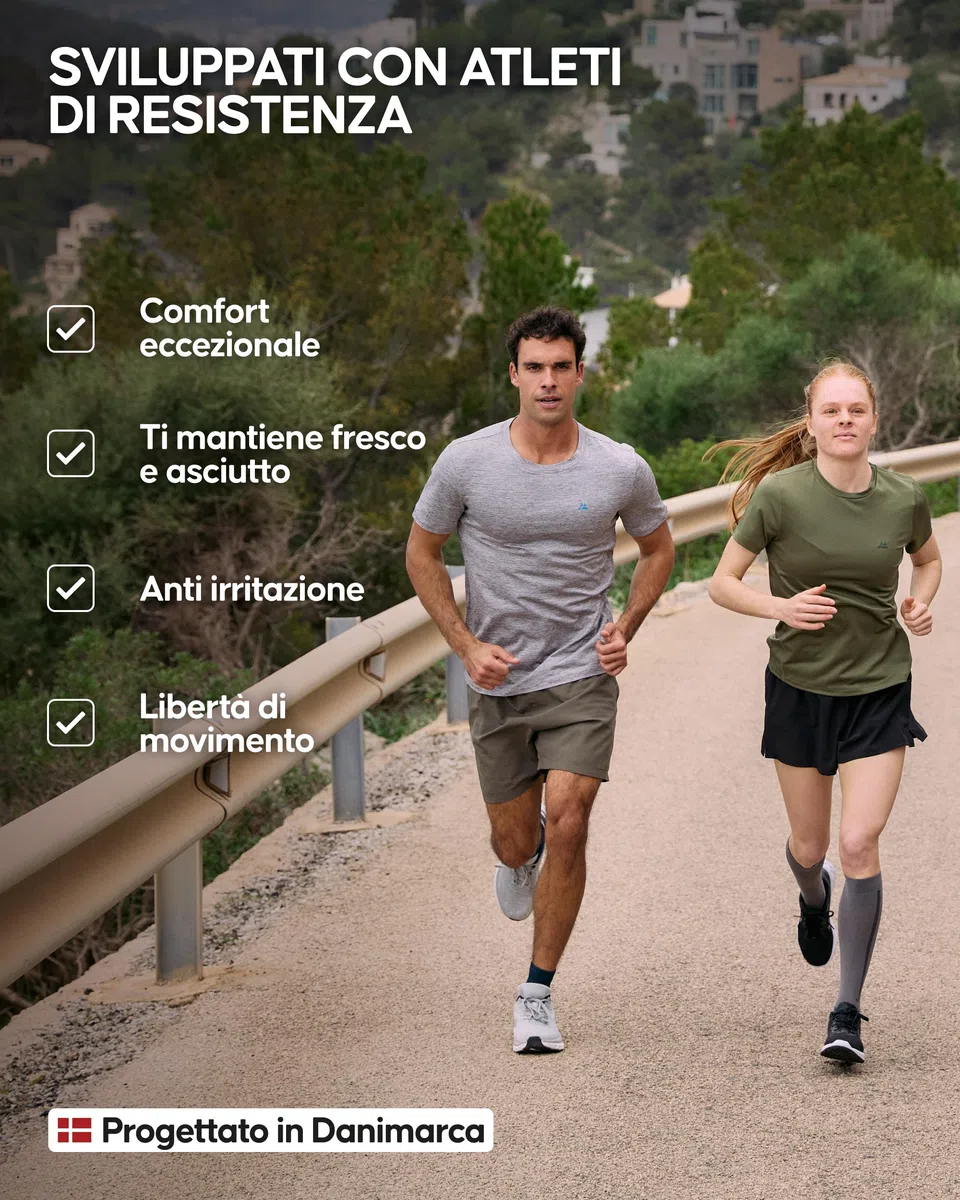 DANISH ENDURANCE Maglietta Sportiva Donna Maniche Corte, per Fitness e Palestra, T-Shirt Asciugatura Rapida, Traspirante e Leggera, 1 o 2 Pezzi