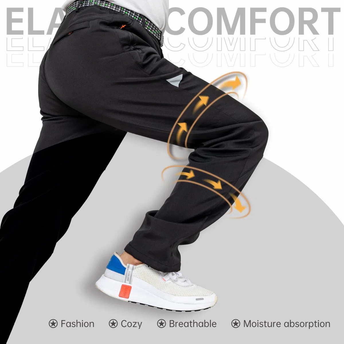 Pantaloni Invernali All'aperto da Uomo Foderato in Pile Antivento da Neve Pantaloni Soft Shell Caldo Escursionismo A Piedi Golf Pesca Arrampicata Pantaloni