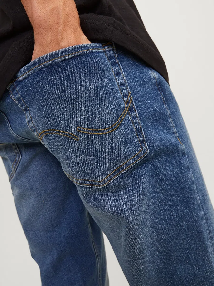 JACK & JONES Male Slim Fit Jeans Jjiglenn JJICON JJ 057 50SPS Noos Slim Fit Jeans