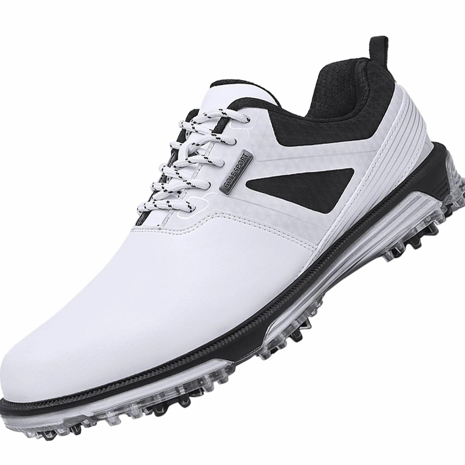 ULTIANT Scarpe da Golf Uomo, Impermeabili, Traspiranti, Lacci, Scarpe per Allenamento