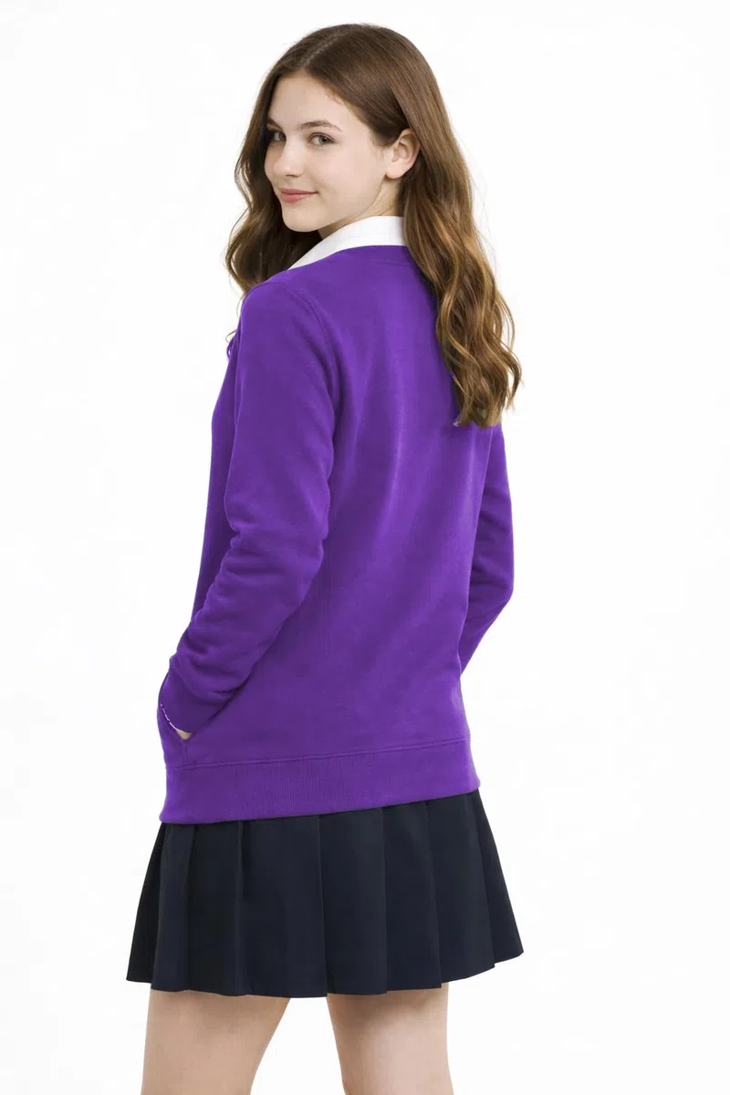 L S U Uneeq Cardigan Bambina
