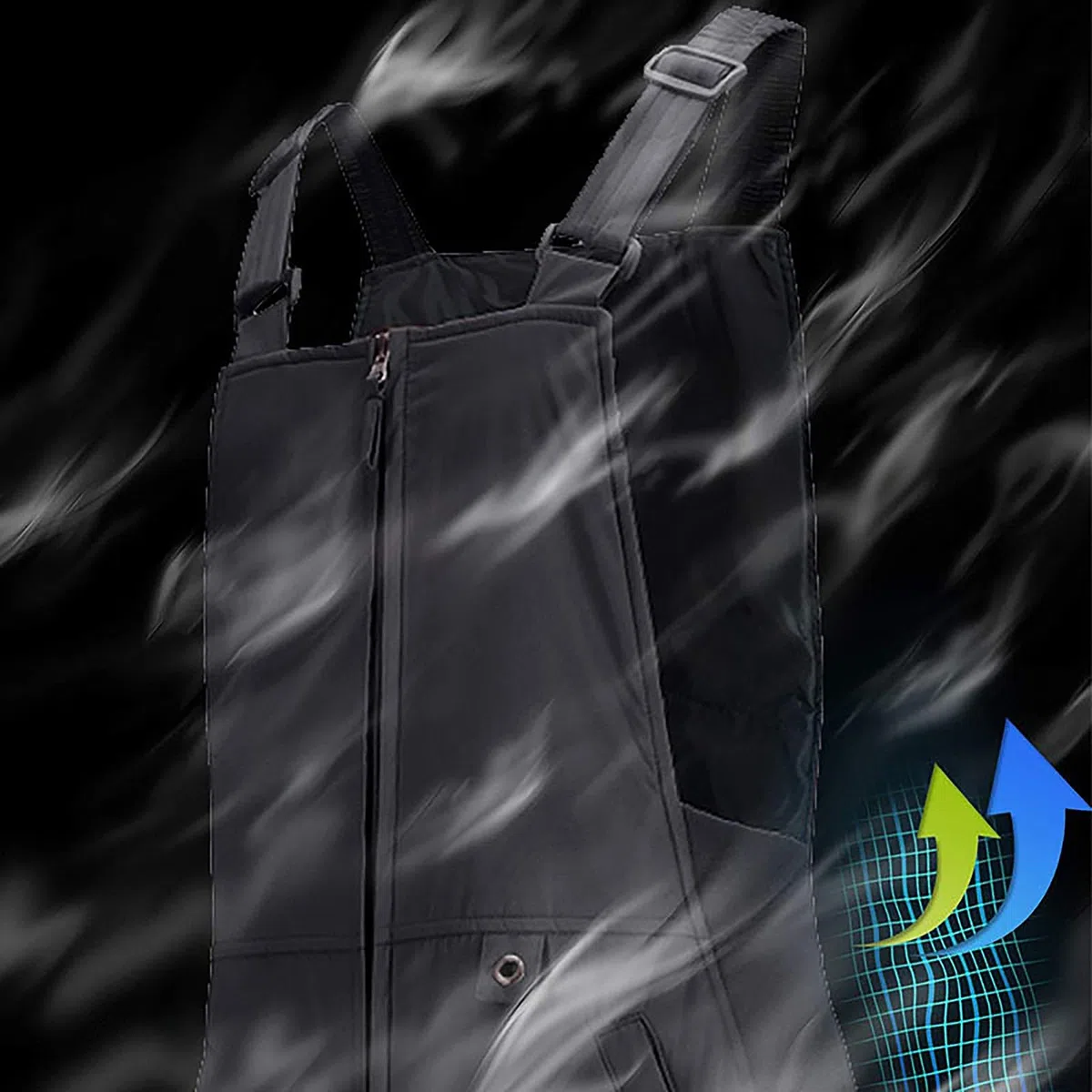 Tuta da Neve Donna Salopette Generale Pantaloni da Neve Pantaloni da Snowboard isolati Impermeabili Tute da Sci Invernali da Outdoor Arrampicata Escursionismo Caldo Softshell con Tasche Multiple