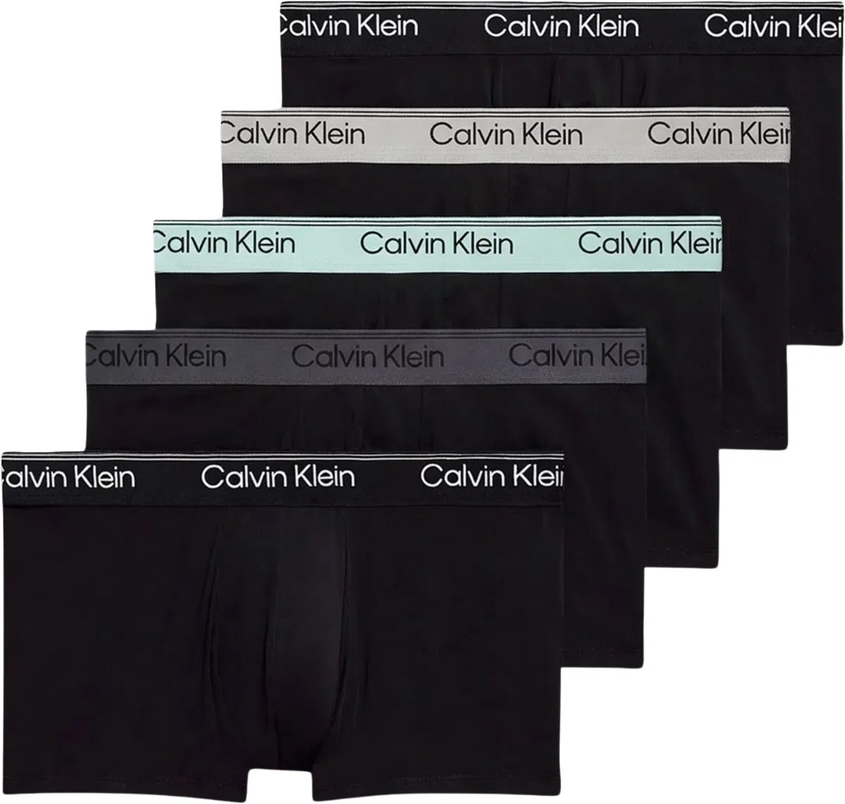 Calvin Klein Low Rise Trunk 5pk Lv00nb4412 Boxer a Vita Bassa Uomo