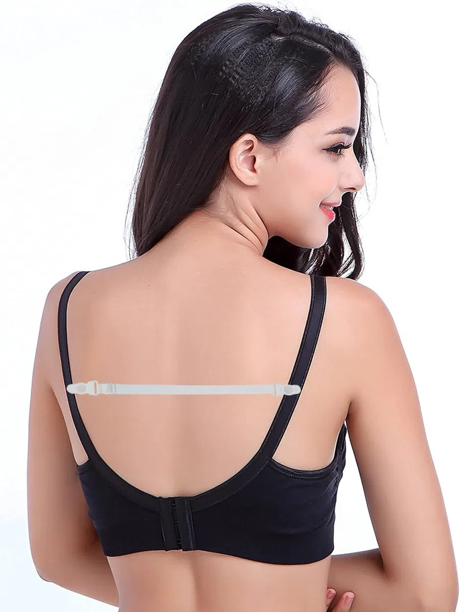 Confezione da 4 Reggiseno Allattamento per Le Donne, Morbido e Traspirante Reggiseno Senza Cuciture, con ulteriori Estensioni per Reggiseno e Clip
