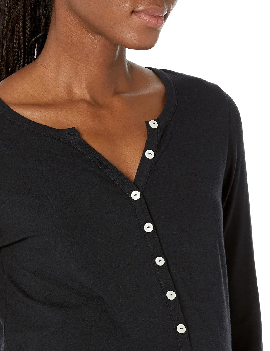 Amazon Essentials Donna Camicia da Notte Premaman e per Allattamento