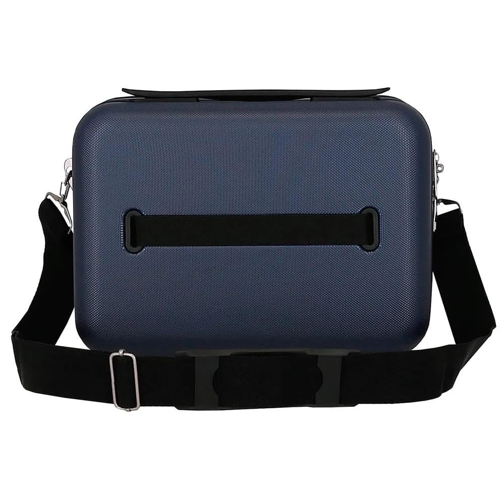 Roll Road Cambogia Beauty case adattabile blu 29 x 21 x 15 cm rigido ABS 9,14 L 0,8 kg, blu, Necessità adattabile