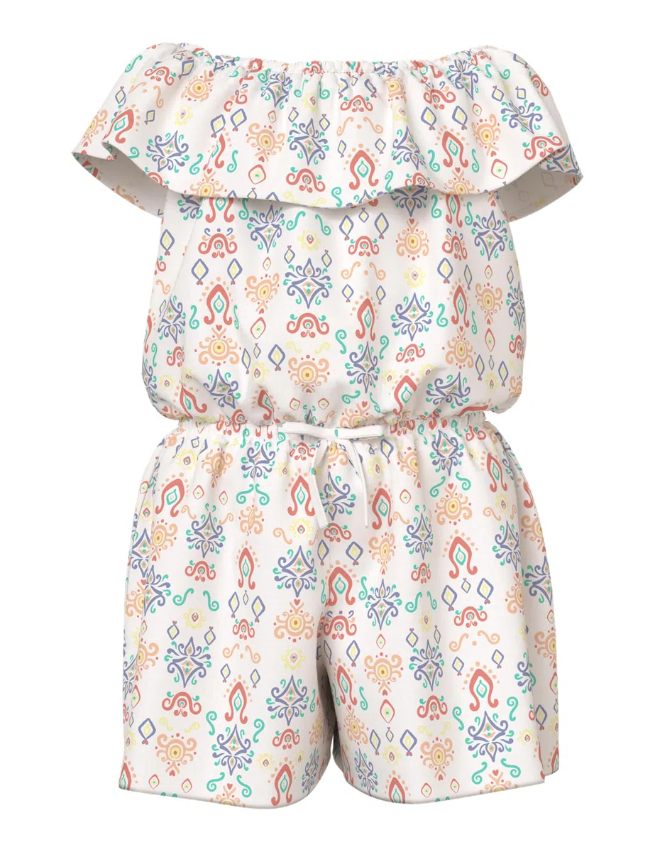 NAME IT Nkfvinaya Ss Playsuit Fffff Noos Nkfvinaya Ss Playsuit Fffff Noos Bambine e ragazze (Pacco da 1)