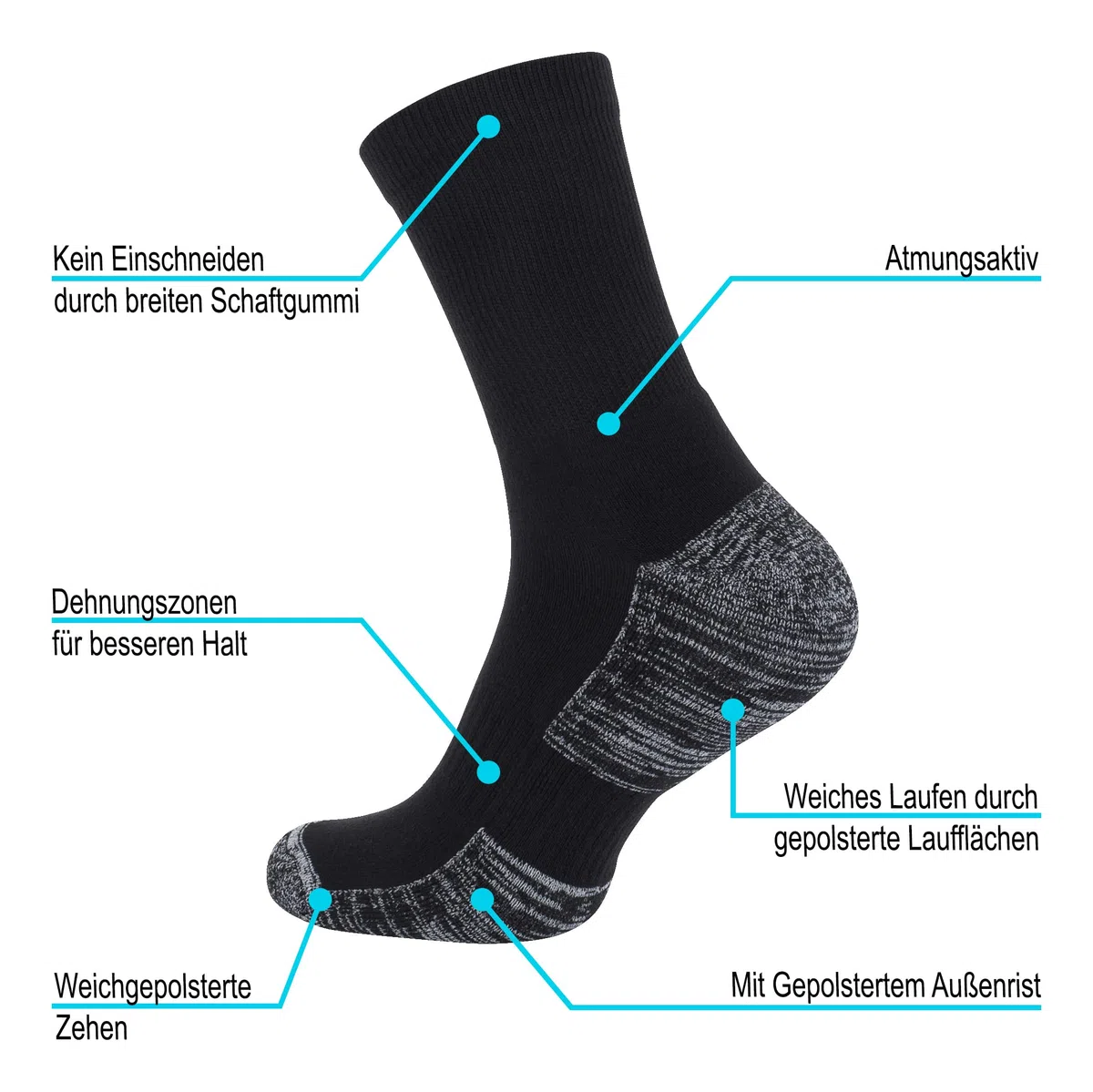 STARK SOUL Outdoor Socks Calzini Uomo