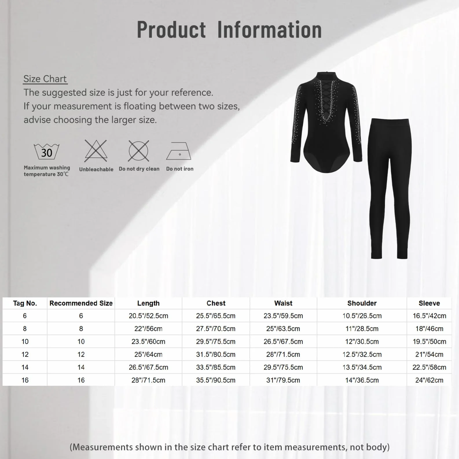 ranrann Camicia da Ballo Ragazzo Body Danza Classica con Strass e Leggings Completo da Ballo Latino Tuta da Ginnastica Leotard Pattinaggio Artistico Dancewear