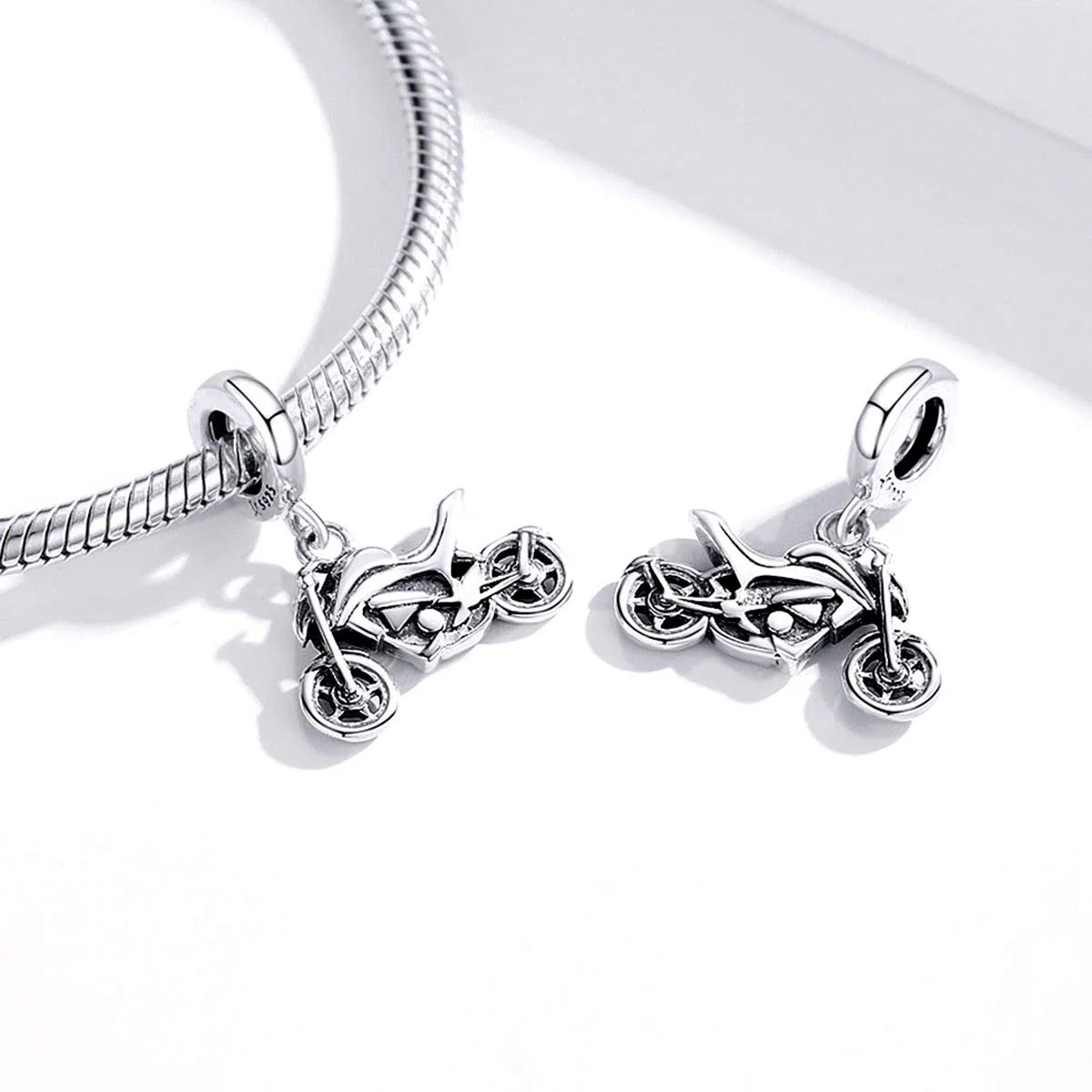 Charm Argento 925 Sterling Ciondolo Pendenti Charms per Bracciali e Collane, Regalo Donna per Compleanno Gioielleria