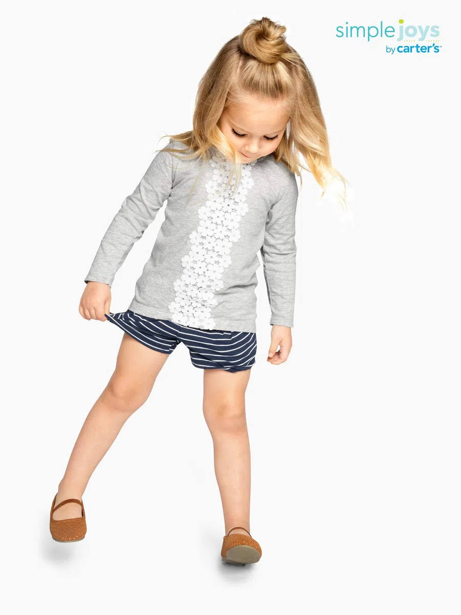 Simple Joys by Carter's 3-pack Knit Shorts infant-and-toddler-shorts Bimba 0-24