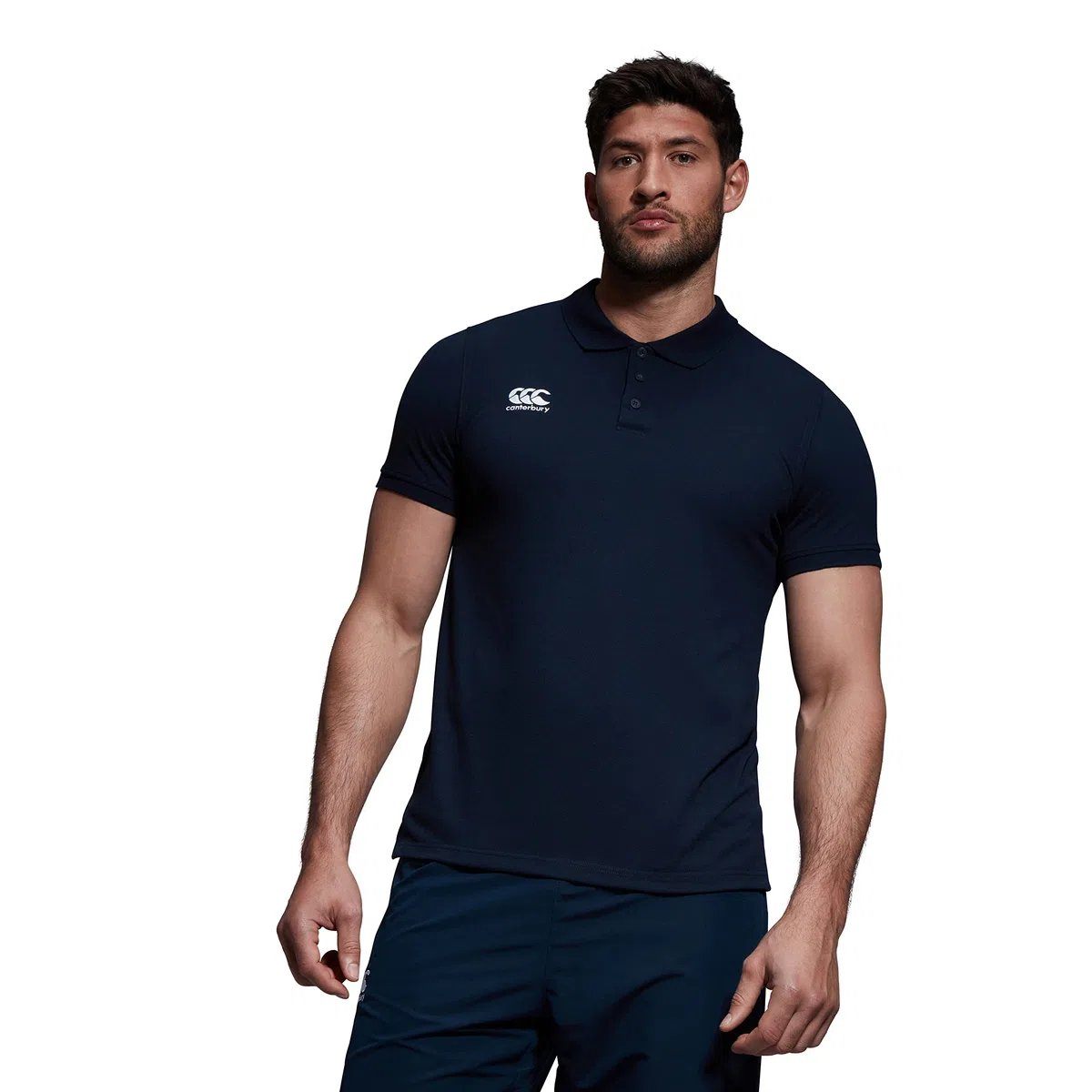 Canterbury Uomo Polo in Cotone Waimak | Maglietta da Rugby | Casual Polo