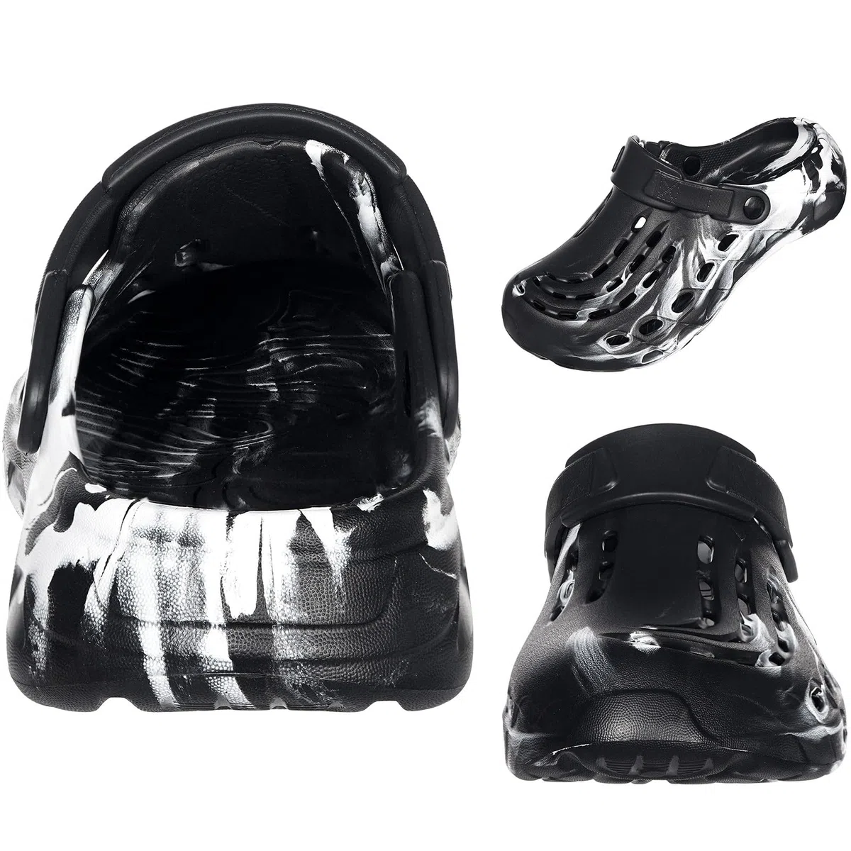 Zoccoli e Sabot Uomo Donna Pantofole da Spiaggia Mare Doccia Casa Scarpe da GiardinoSlip-on Sandali Estate Traspirante 36-47EU