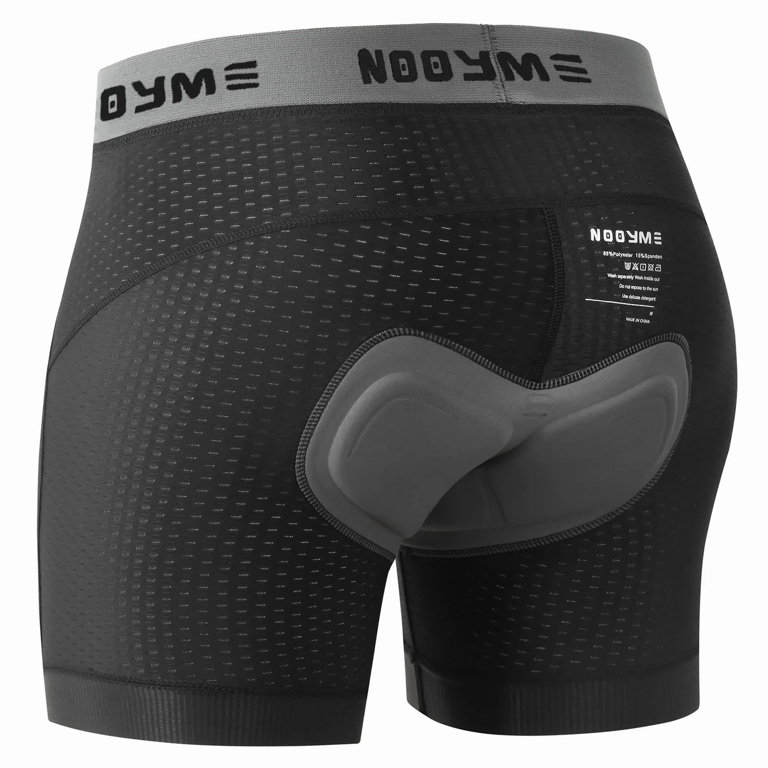 NOOYME Pantaloncini Ciclismo Uomo 4D Gel Imbottito Intimo Mutande Traspirante Pantaloni Bici