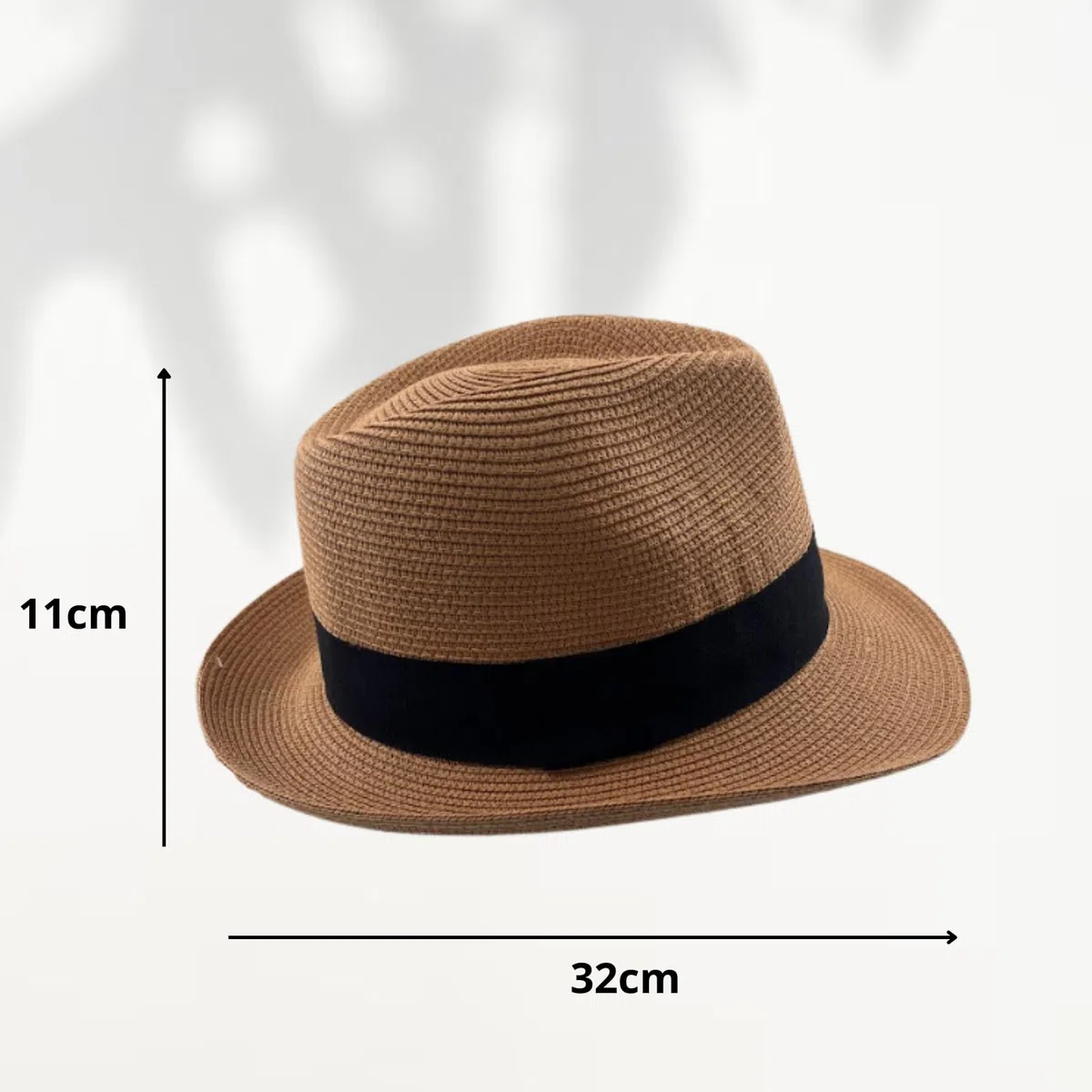 Cappello Panama Unisex Cappello Estivo Cappello da Spiaggia Fedora per Uomini Donne Cappello di Paglia Cappello Panama Avvolgibili