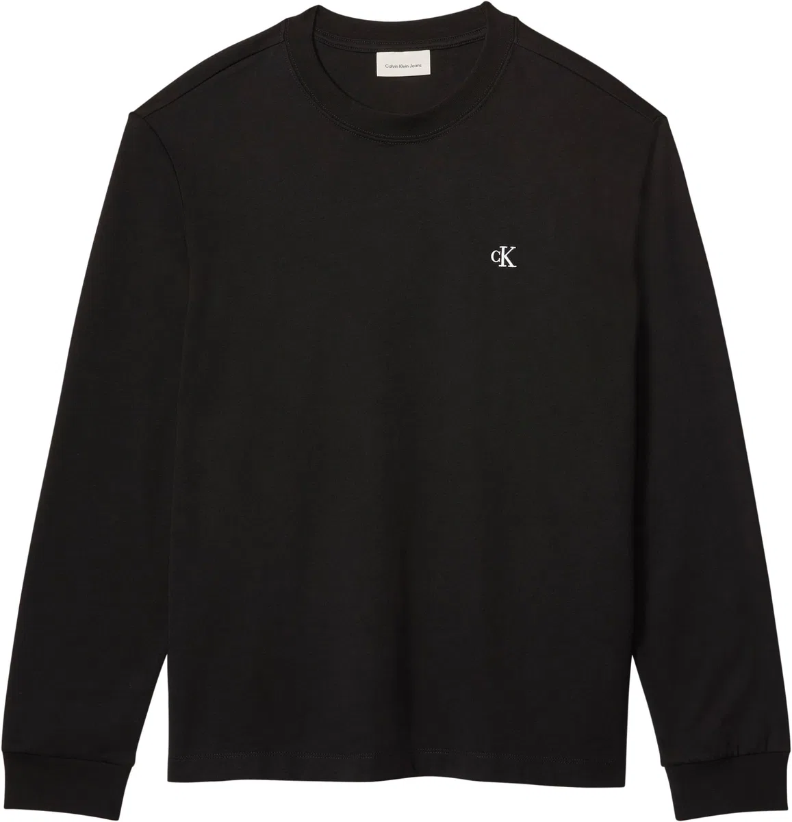 Calvin Klein LS Easy Monogram Tee Lv04rd247g Magliette Unisex - Adulto (Pacco da 1)