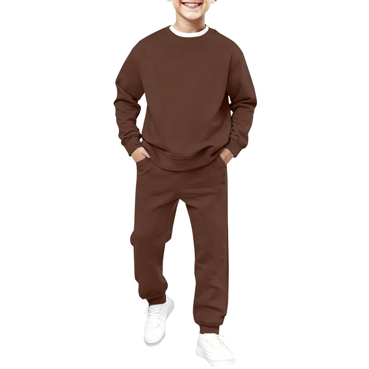 Tuta per bambini Set completo Ragazze Ragazzi Felpe a maniche lunghe e pantaloni della tuta da jogging 2 pezzi tuta ragazzi casual abbigliamento sportivo