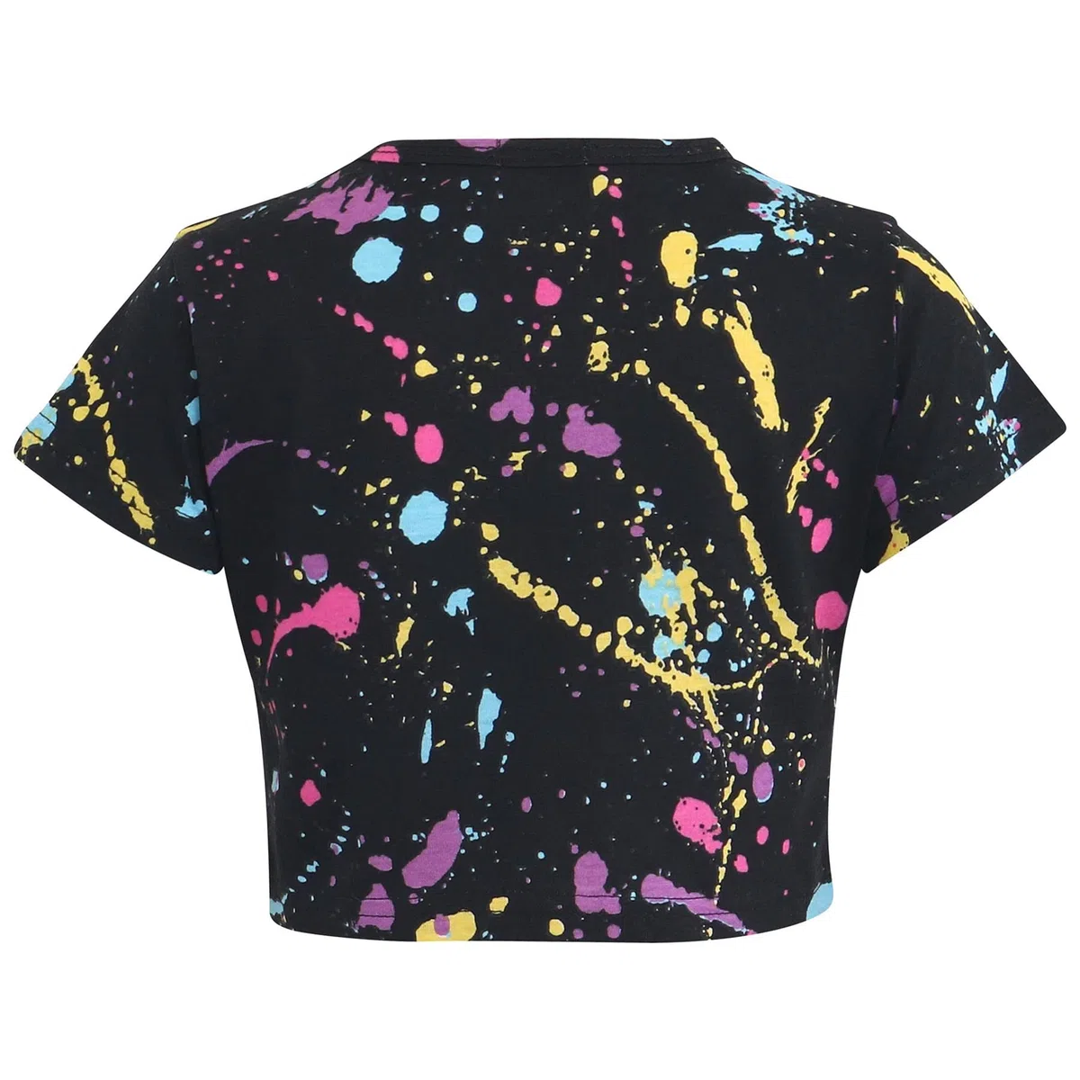 A2Z 4 Bambini Bambina Ragazzi Crop Top Pantaloncini Set Maglietta a Maniche Corte Lunghezza al Ginocchio Comodo Completo Estivo Set a Due Pezzi età 5-13 Anni