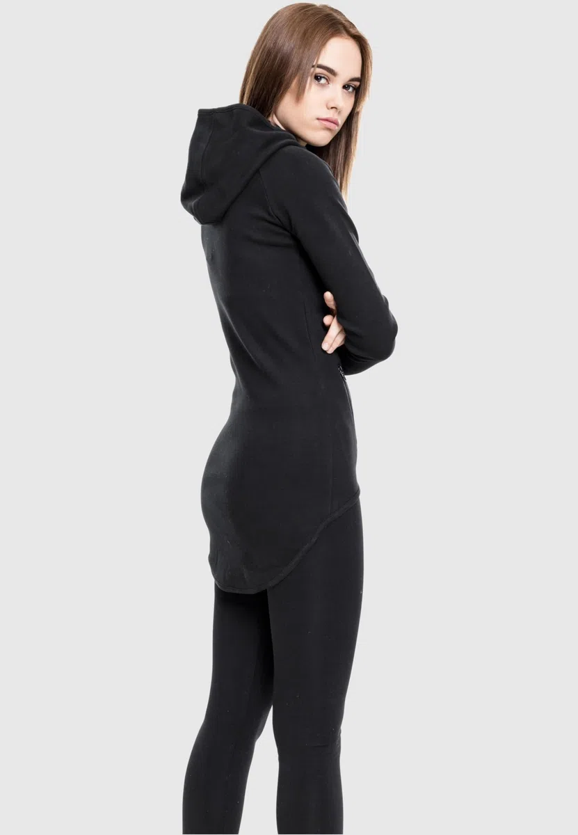 Urban Classics Damen Ladies Athletic Interlock Zip Hoody
