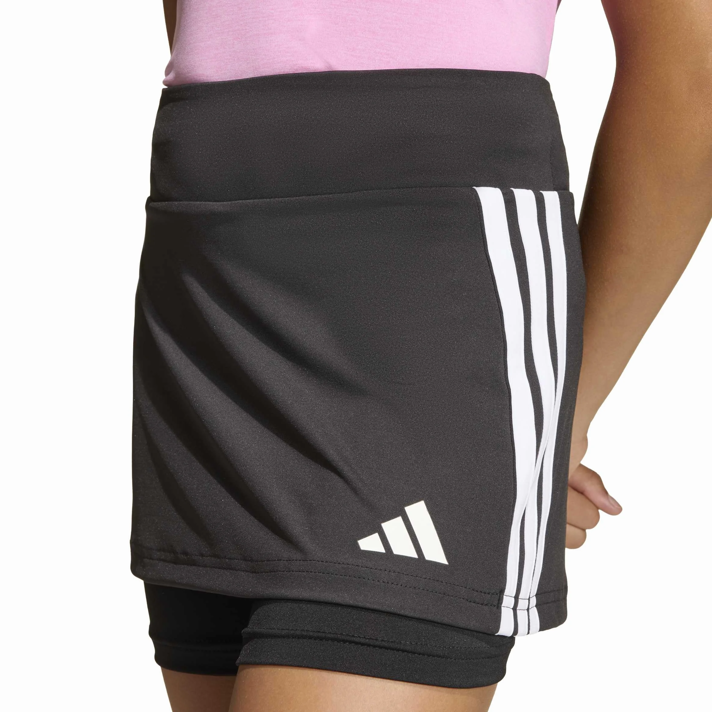 Adidas Train Essentials 3-Stripes Skorts Gonna Bambine e Ragazze (Pacco da 1)