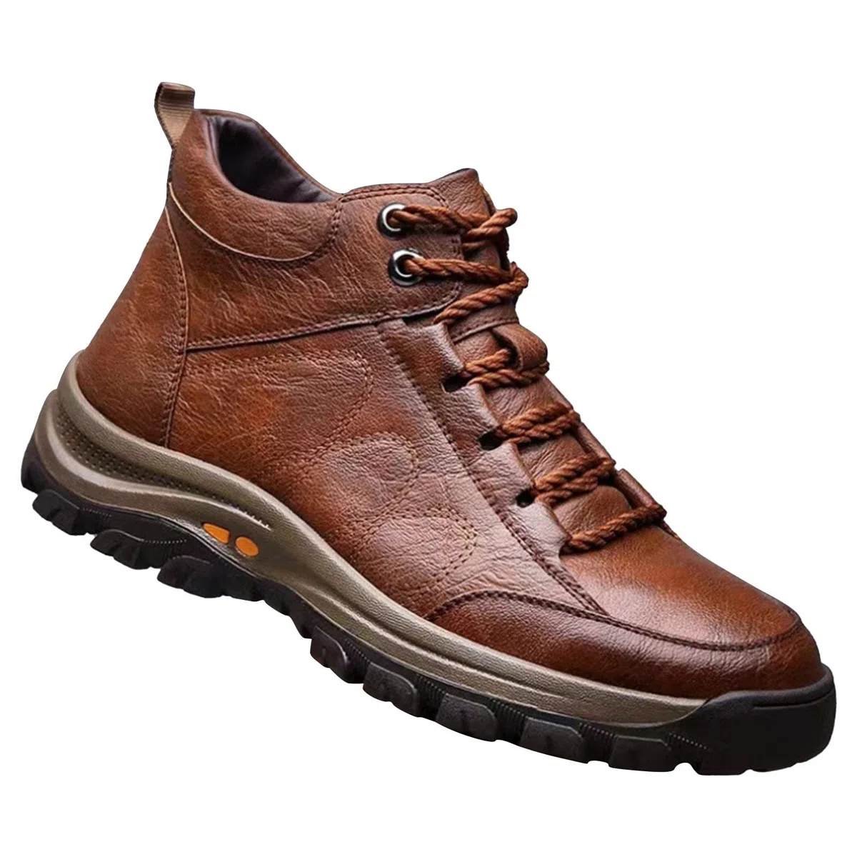 Generico Stivali Da Neve Uomo Classic Da Escursionismo Comodi Ed Eleganti Stivali Invernali Classici Caldo Foderata Caldo Antiscivolo Neve Invernali Impermeabili Elastico Outdoor