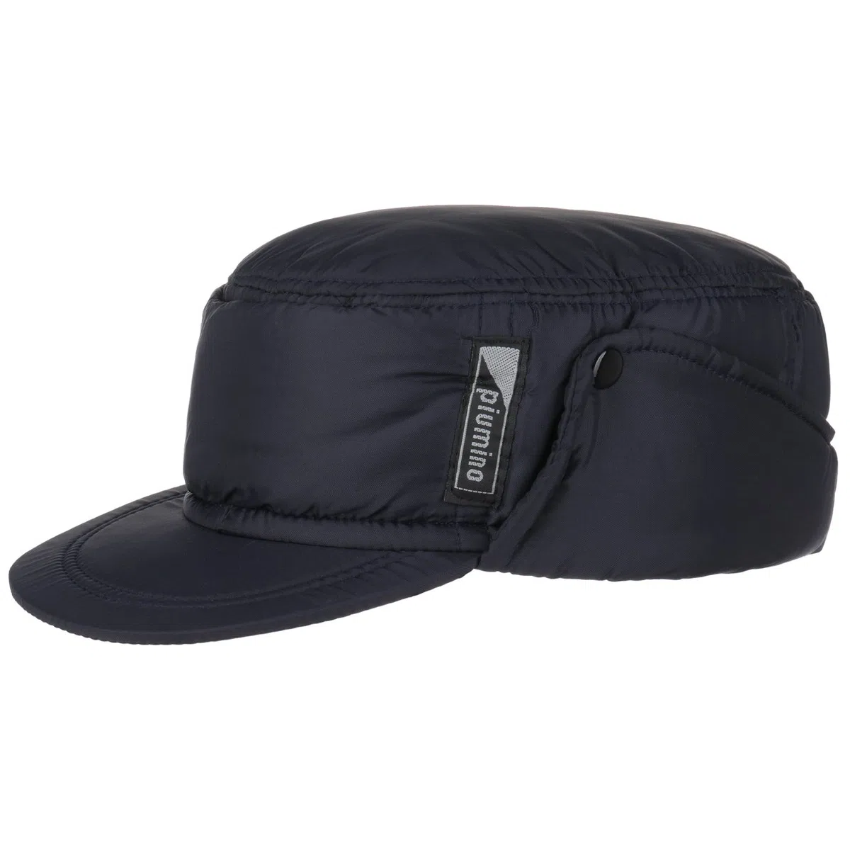 Lipodo Piumino Armycap con copriorecchie Uomo - Berretto Idrorepellente Foderato - Berretto da Uomo in Cotone - Cappellino Autunno/Inverno - Cappellino Invernale