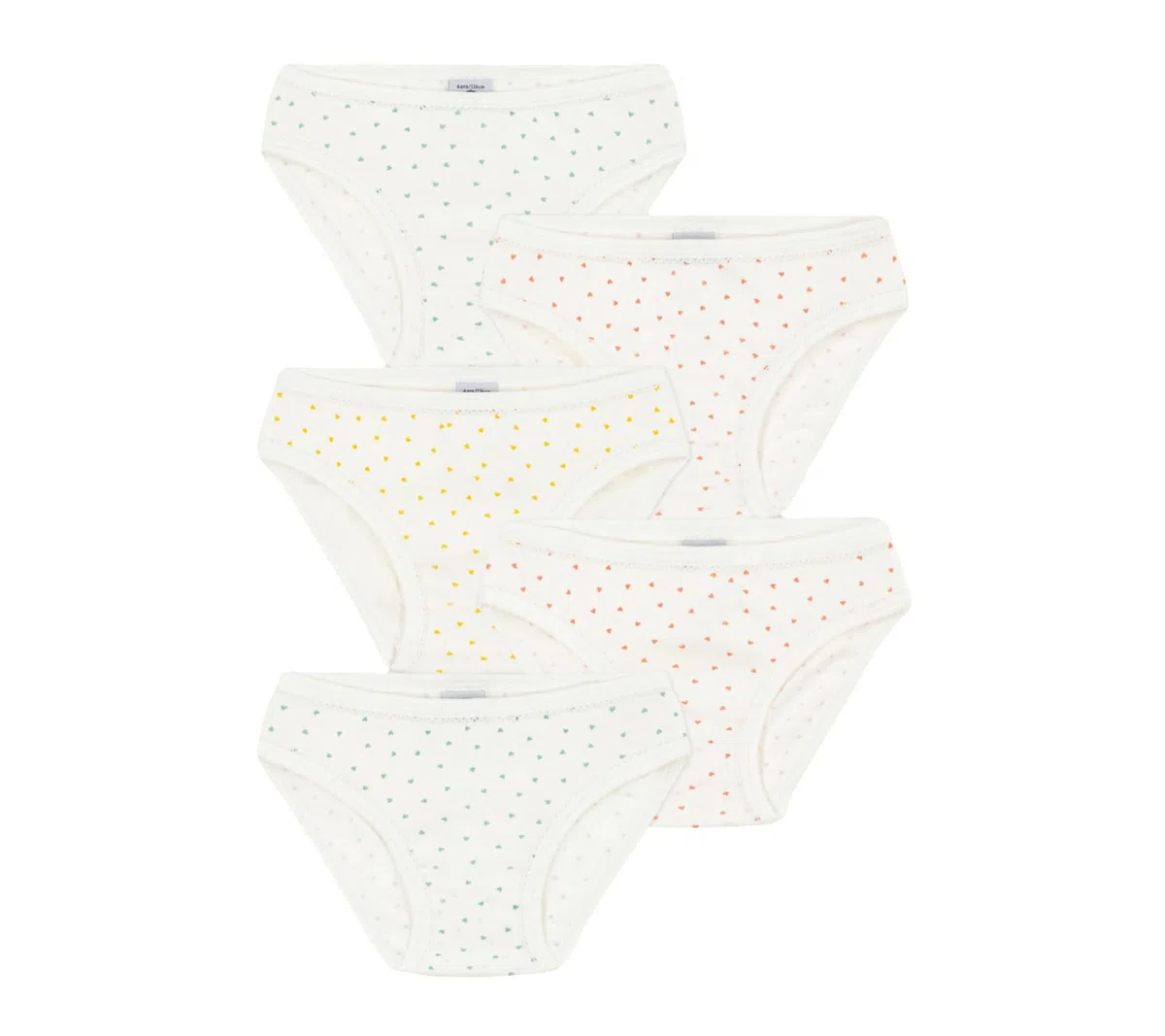 Petit Bateau A08kj Fionda Bambine e Ragazze (Pacco da 5)