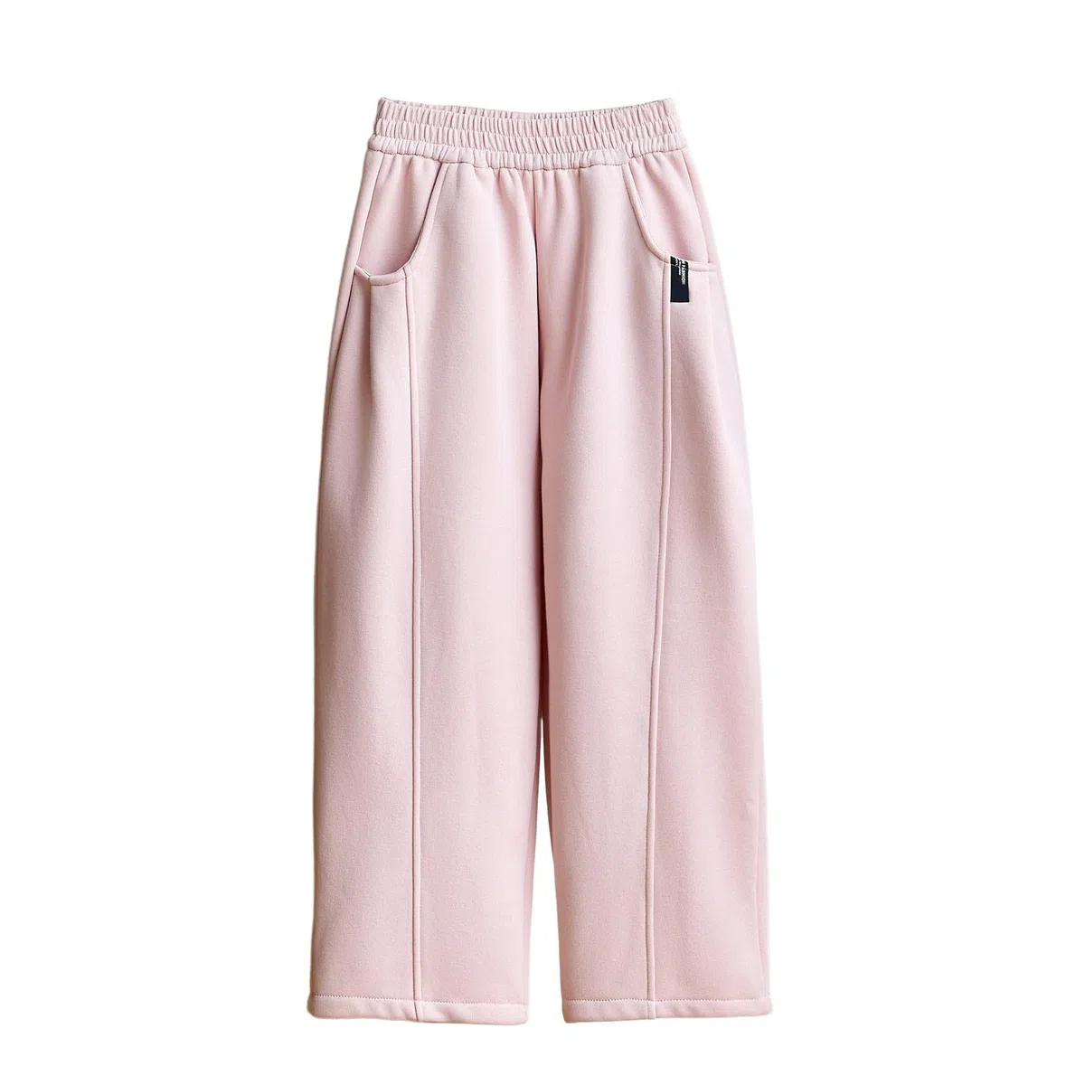 Pantaloni Felpati Bambina Tuta Cargo Grandi Palazzo Corti Tempo Leggins Jeans Scuola Sweatpants Larghi Elastico Leggings Femmina Dritti Morbidi Bimba