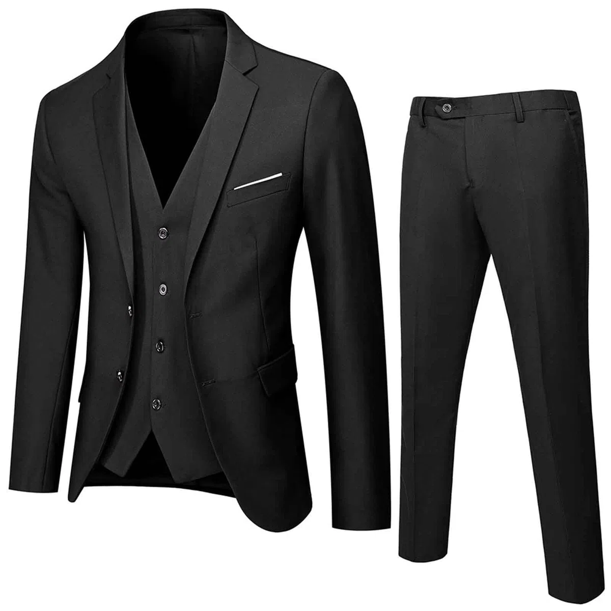 Abbigliamento Bambini e Ragazzi Abiti e Giacche 3 Pezzi Tute Scialle Bavero, Completi Ragazzo per Matrimonio Abito Moda Cerimonia Giacca Elegante Bambino