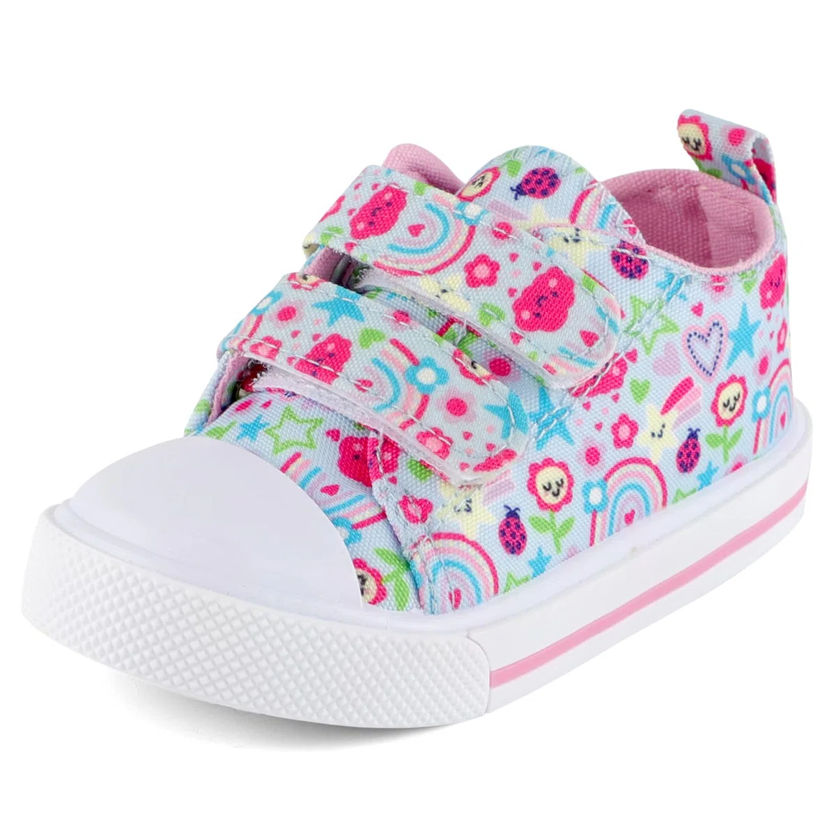 1-5 Anni Scarpine Bimba Primi Passi Scarpe da Tela Bambina Sneaker Casual Scarpe