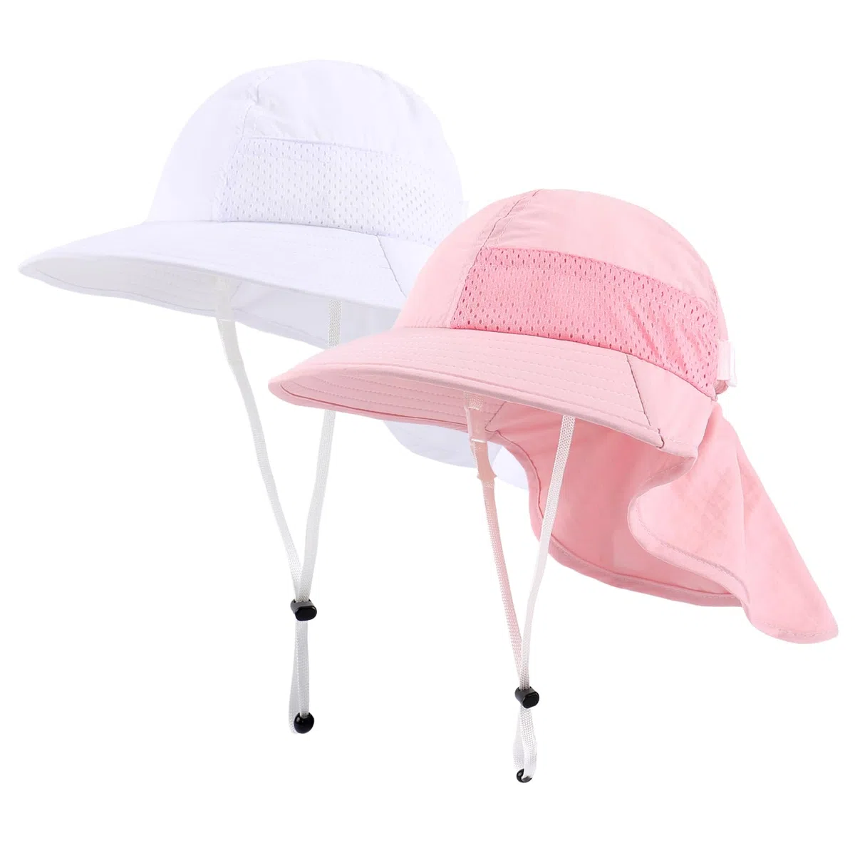 MASOCIO Cappellino Estivo Sole Neonato Bambino Cappello Spiaggia Tesa Larga Regolabile