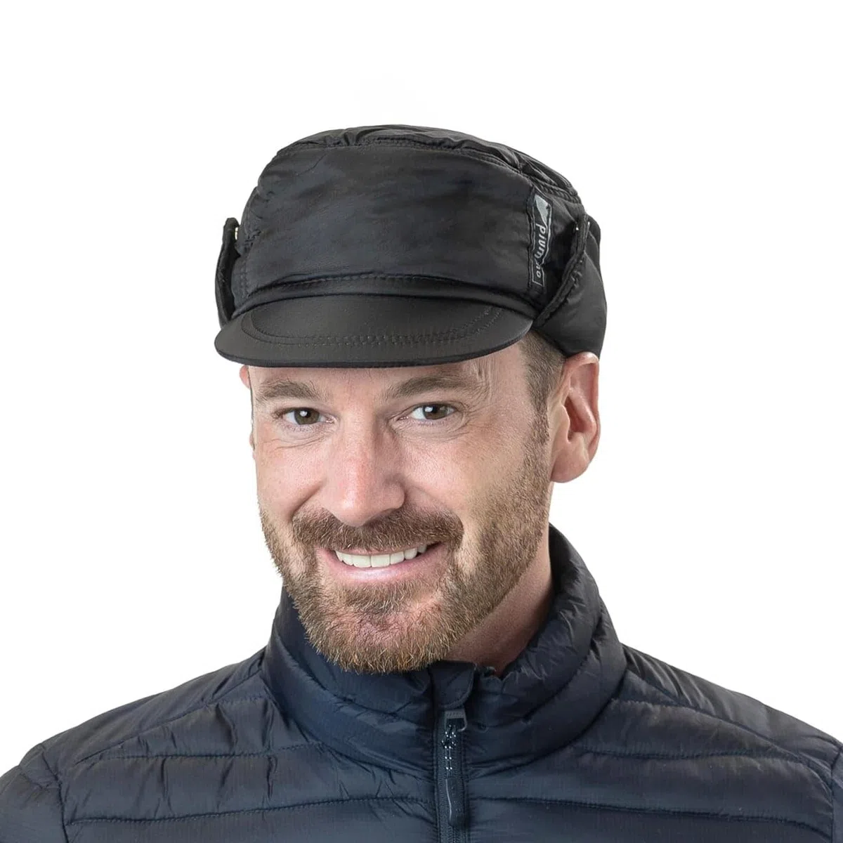 Lipodo Piumino Armycap con copriorecchie Uomo - Berretto Idrorepellente Foderato - Berretto da Uomo in Cotone - Cappellino Autunno/Inverno - Cappellino Invernale