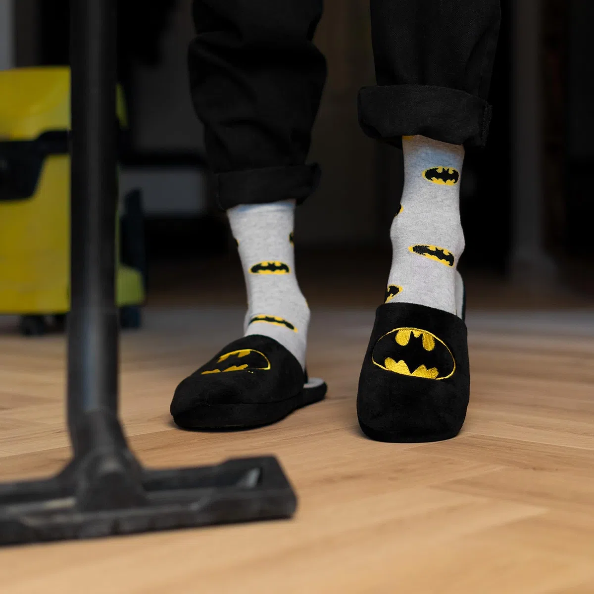 soxo DC Comics The Batman Ciabatte Uomo Idee Regalo Invernali Pantofole Casa Ciabatta 3 Taglie