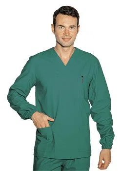 Casacca Collo A V Manica Lunga Unisex Isacco