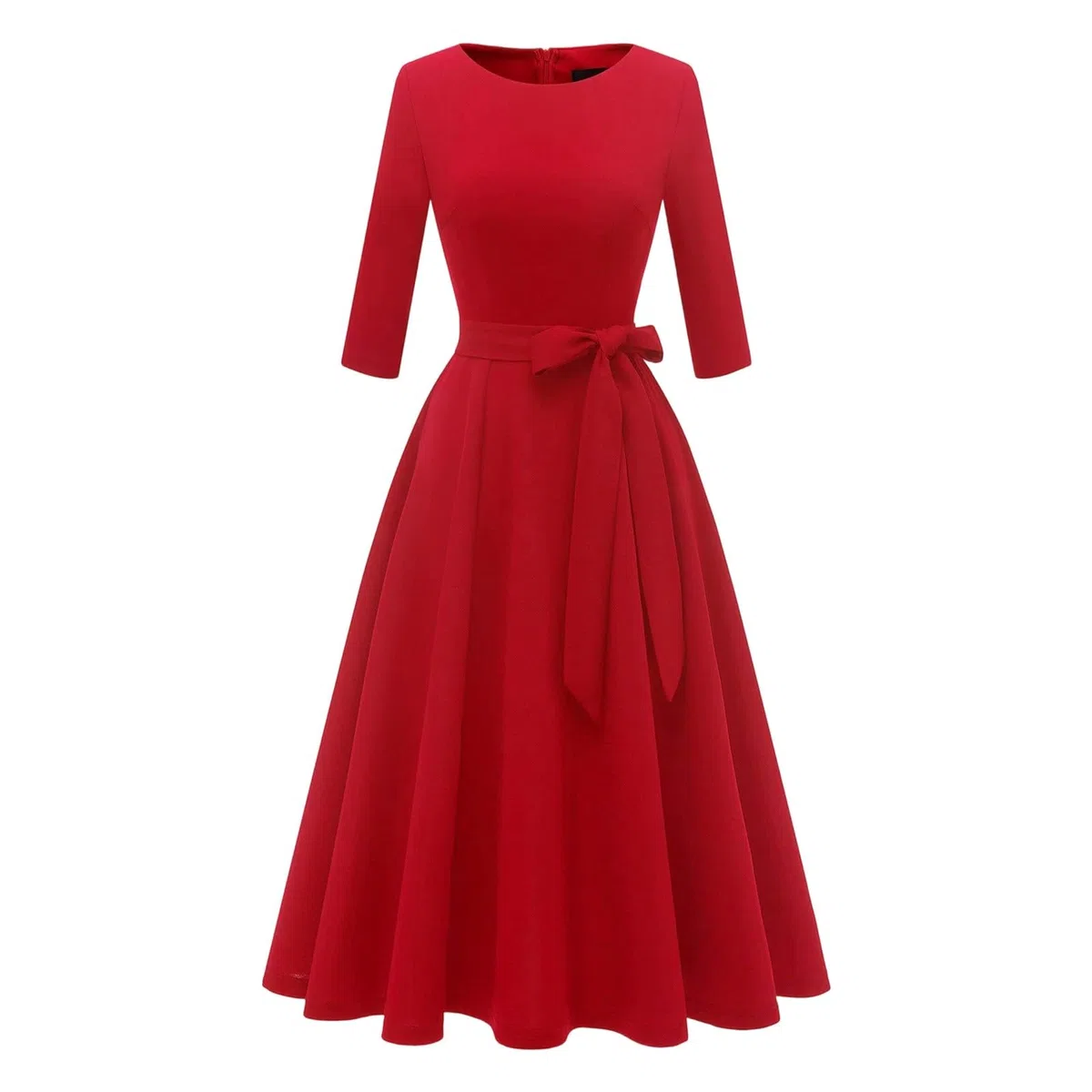 Abito vintage anni '50 Donna Retro Rockabilly Pin-Up Chic E Elegante Abiti Senza Maniche Polka Dot Anni 40 50 60 Swing Casual Dress Prom Matrimonio Cocktail Cerimonia