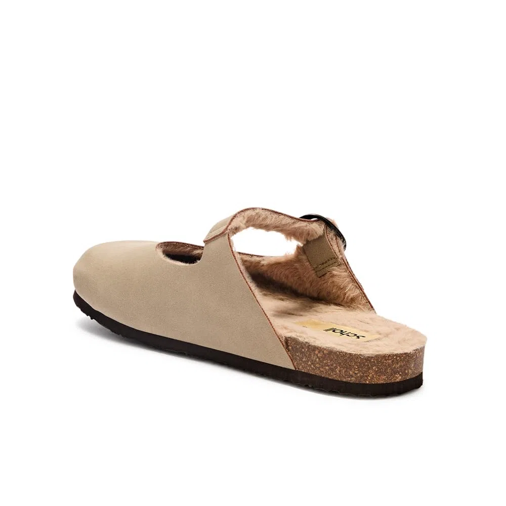 Scholl Jackie Mary Jane Fur Scarpa Donna